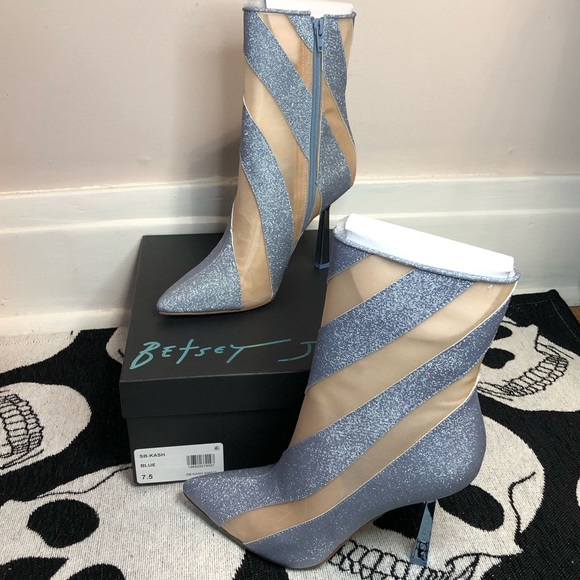 Blue by Betsey Johnson Heeled booties - Picture 7 of 10